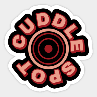 Cuddle Spot Sticker